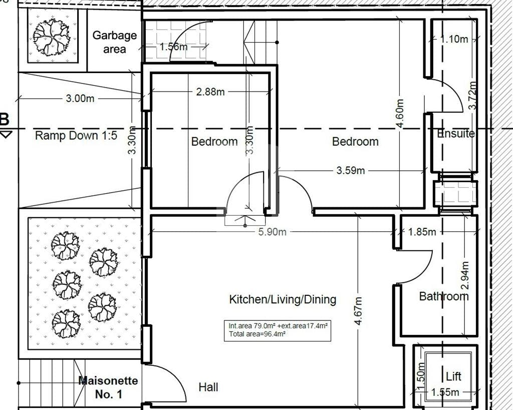 Elevated Ground Floor Maisonette For Sale